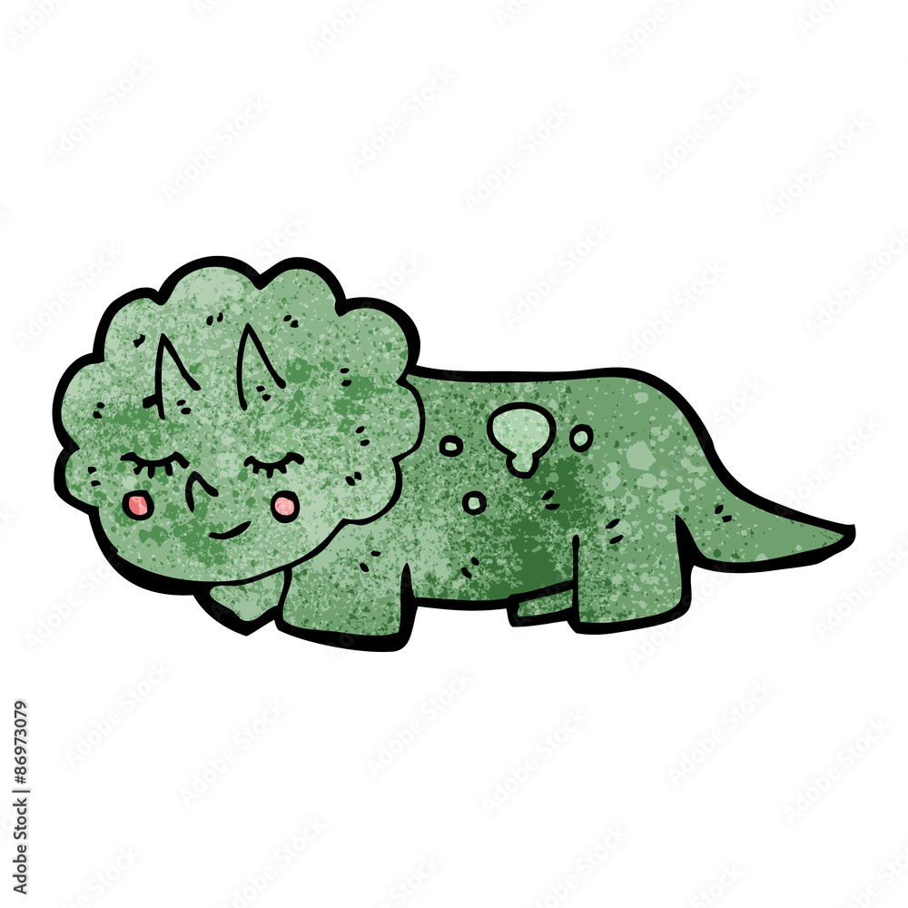 Obraz premium cartoon dinosaur