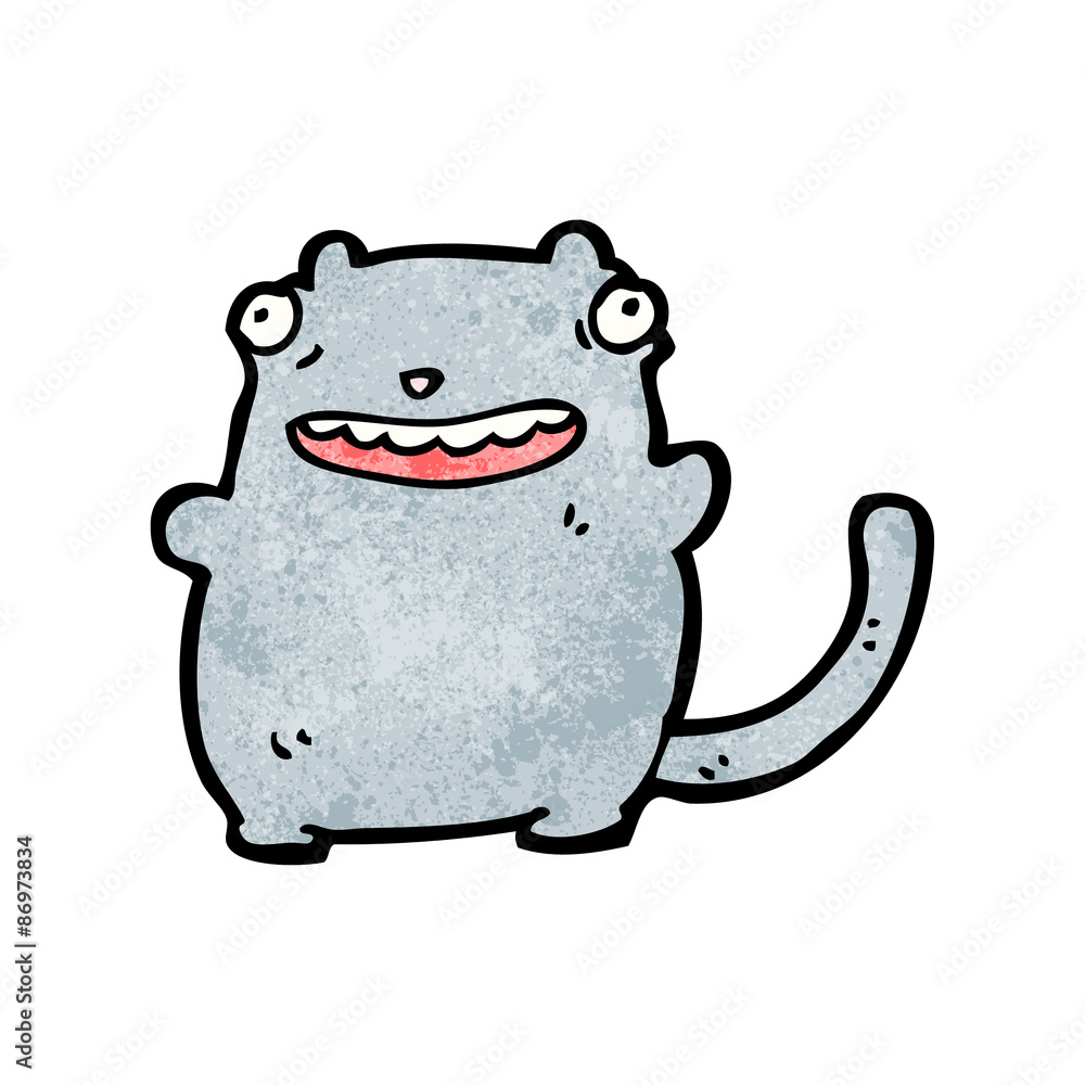 Obraz premium cartoon cat