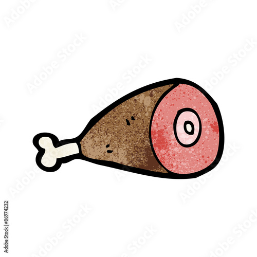 cartoon meat