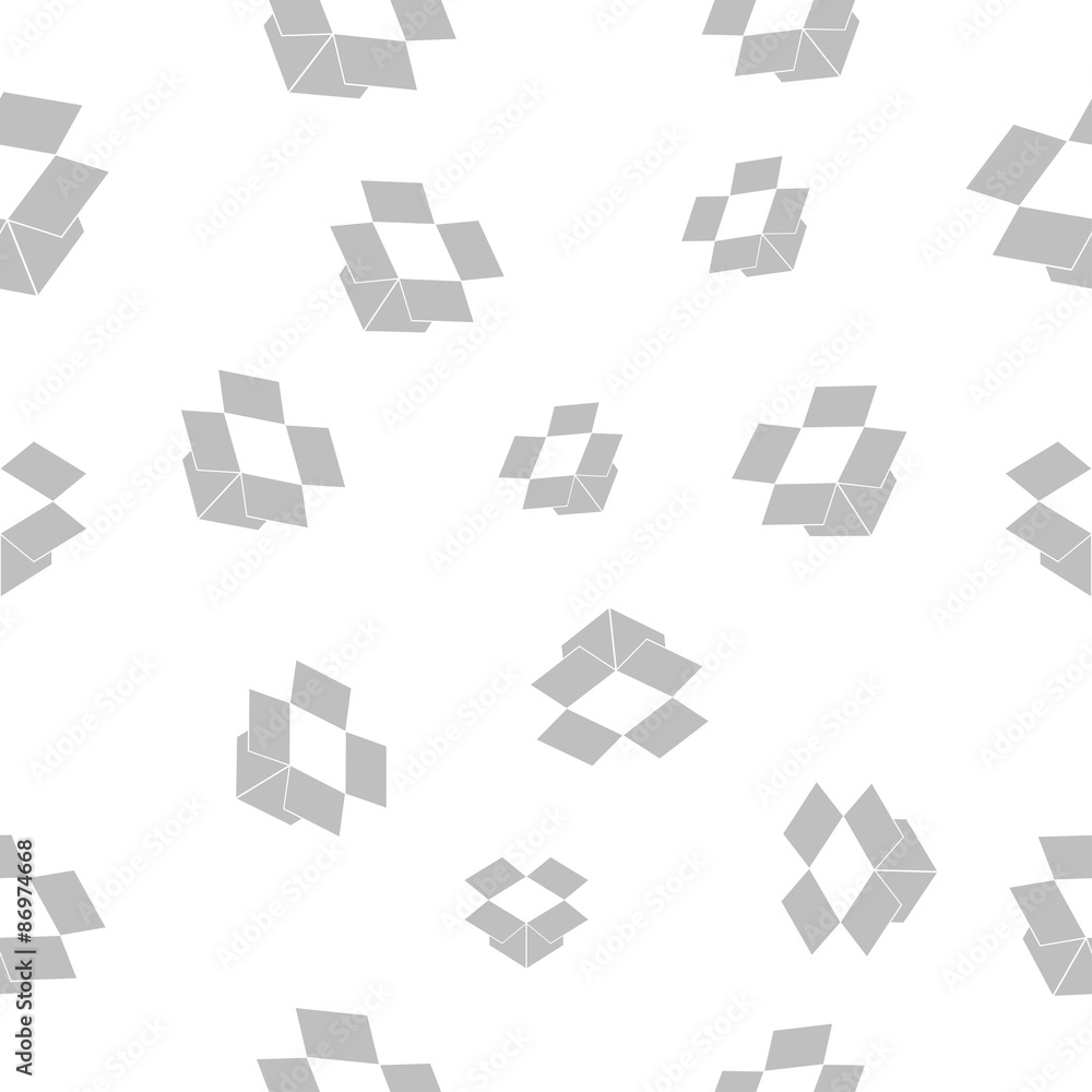 box,seamless pattern
