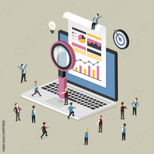 data analysis concept