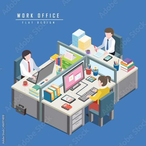 work office concept