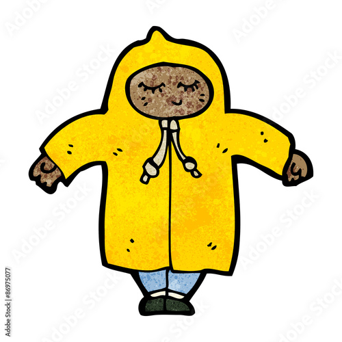 cartoon boy in coat