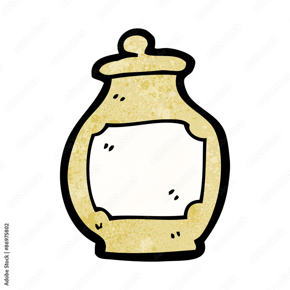 Obraz premium cartoon honeypot