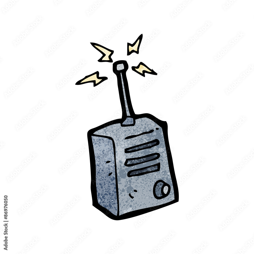 cartoon walkie talkie cartoon walkie talkie