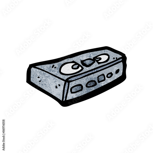 old video cassette cartoon
