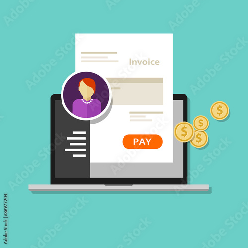 invoice invoicing online service pay
