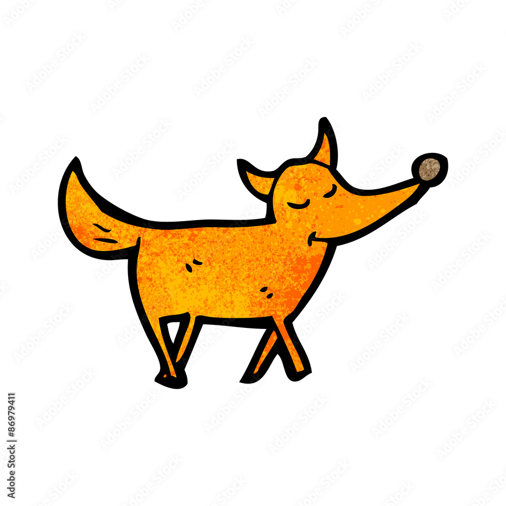Retro cartoon with texture. Isolated on White. Retro cartoon with texture. Isolated on White.