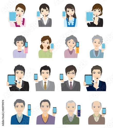 Business-Man＆Woman / Network