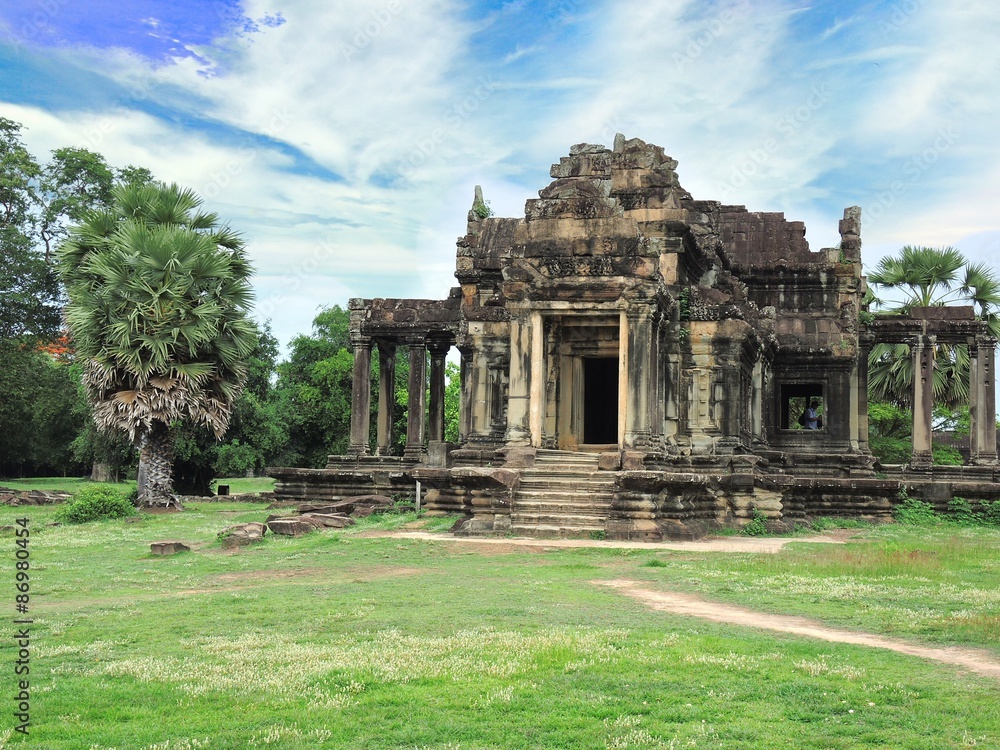 Angkor Wat of UNESCO's world heritage in Siem Reap, Cambodia