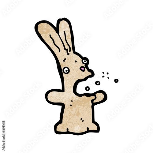 burping rabbit cartoon