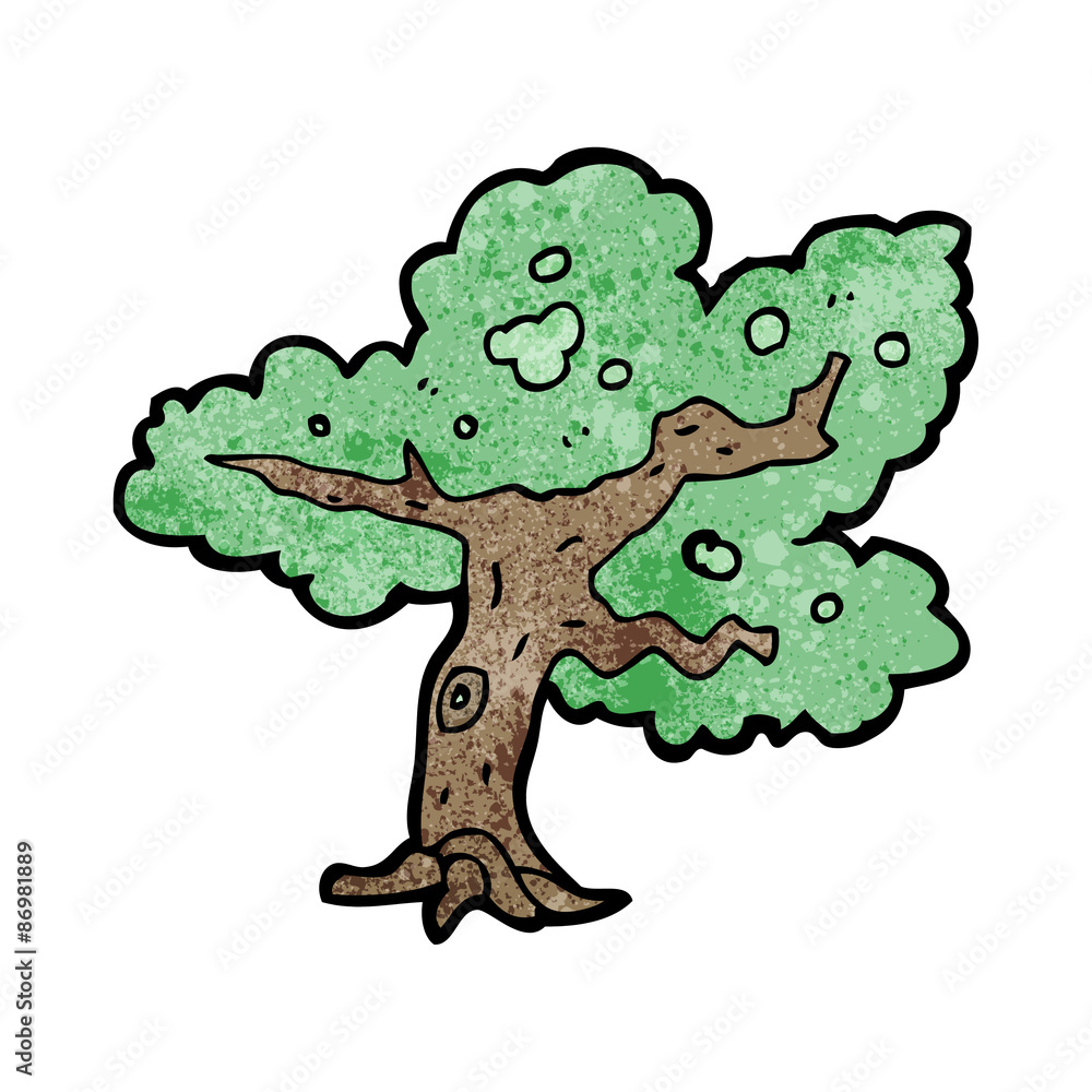 cartoon tree cartoon tree