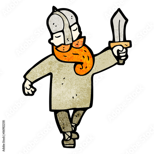 cartoon viking