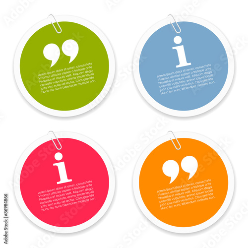Discussion quote stickers