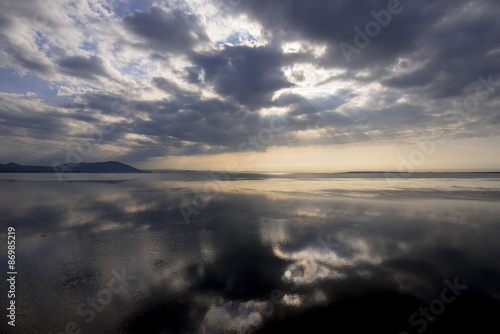 サロマ湖の夕景 © san724