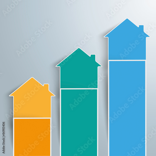 Houses Colored Chart