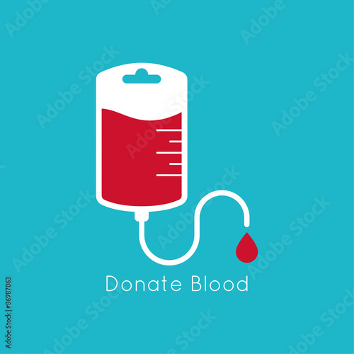 logotype blood donation