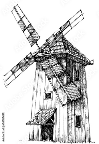 Old wind mill