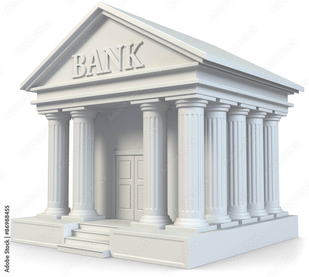 Fototapeta premium Bank
