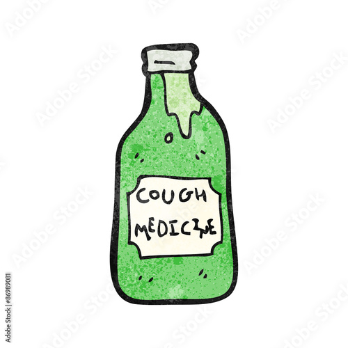 cartoon cough medicine