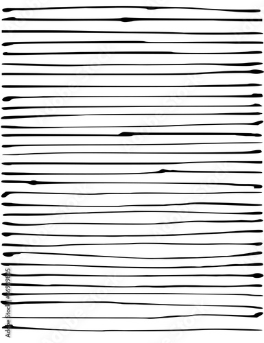 liquid organic black stripe lines pattern over white