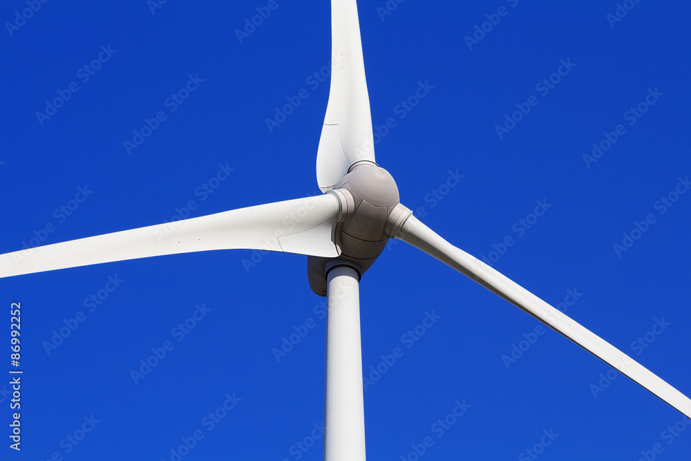 Modern wind turbine top Modern wind turbine top