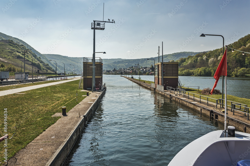Gateway on the Moselle River.