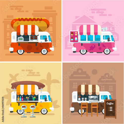 Cafe car on the street