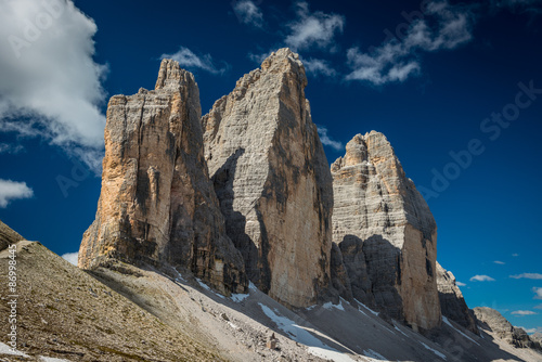 Tre Cime di Lavaredo. Dolomites alps. Italy © Pavel Timofeev