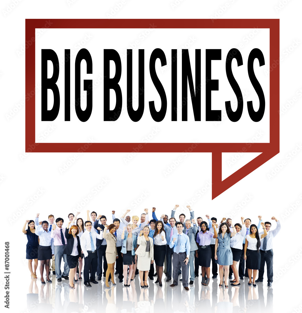 Big Business Competition Capitalism Corporate Concept Big Business Competition Capitalism Corporate Concept