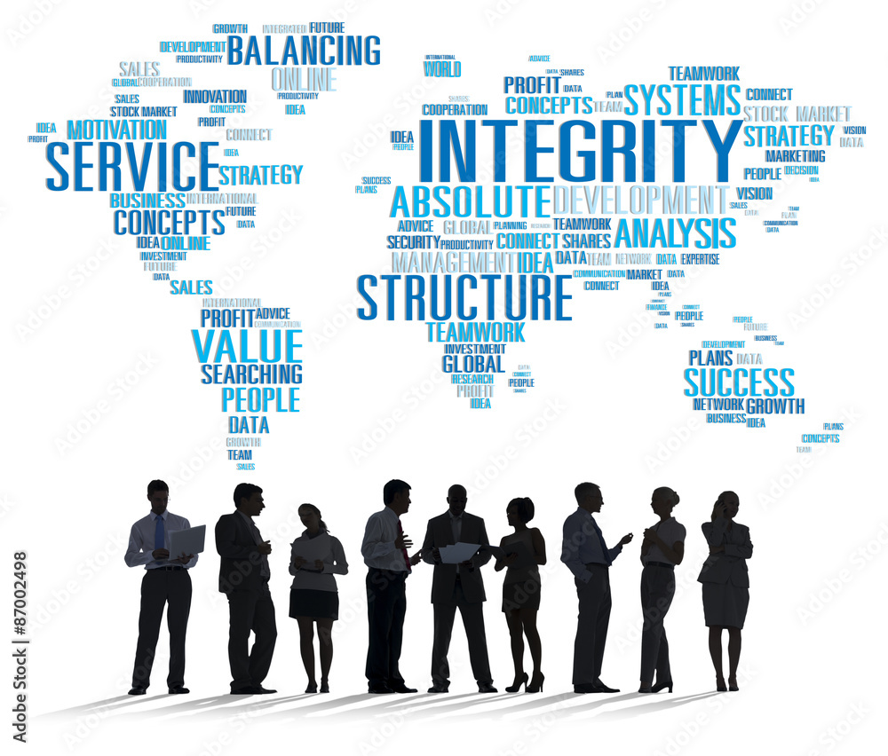 Integrity Honesty Sincerity Trust Reliability Concept Integrity Honesty Sincerity Trust Reliability Concept