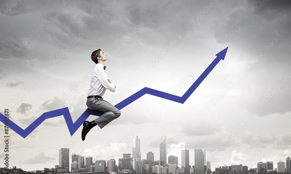 Businessman ride graph Businessman ride graph