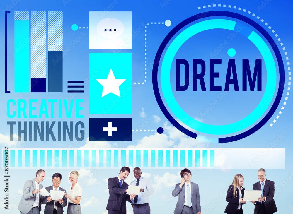 Dream Goal Target Aspiration Imagination Inspiration Concept Dream Goal Target Aspiration Imagination Inspiration Concept