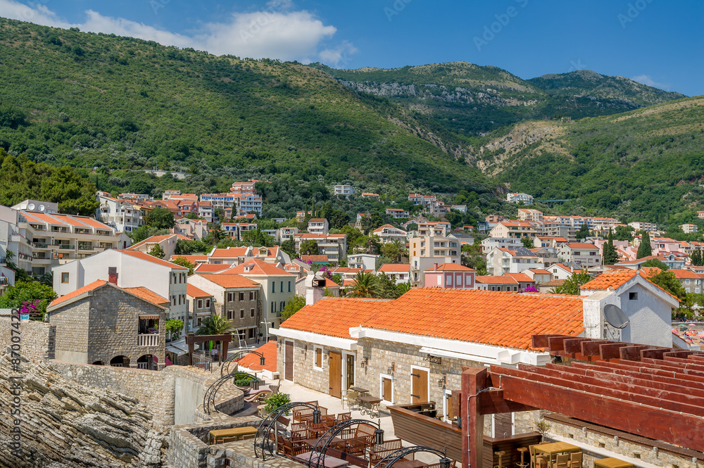 Petrovac old town streets
