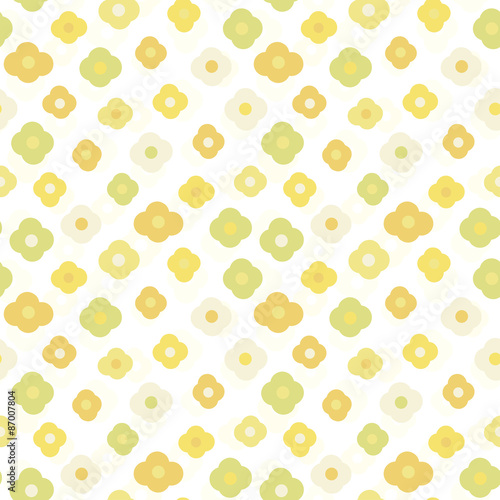 Floral background. Seamless pattern.Vector. 花のパターン