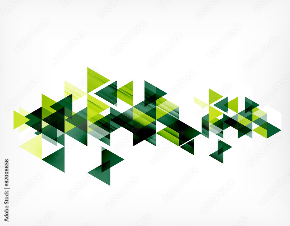 Triangle pattern composition, abstract background with copyspace Triangle pattern composition, abstract background with copyspace