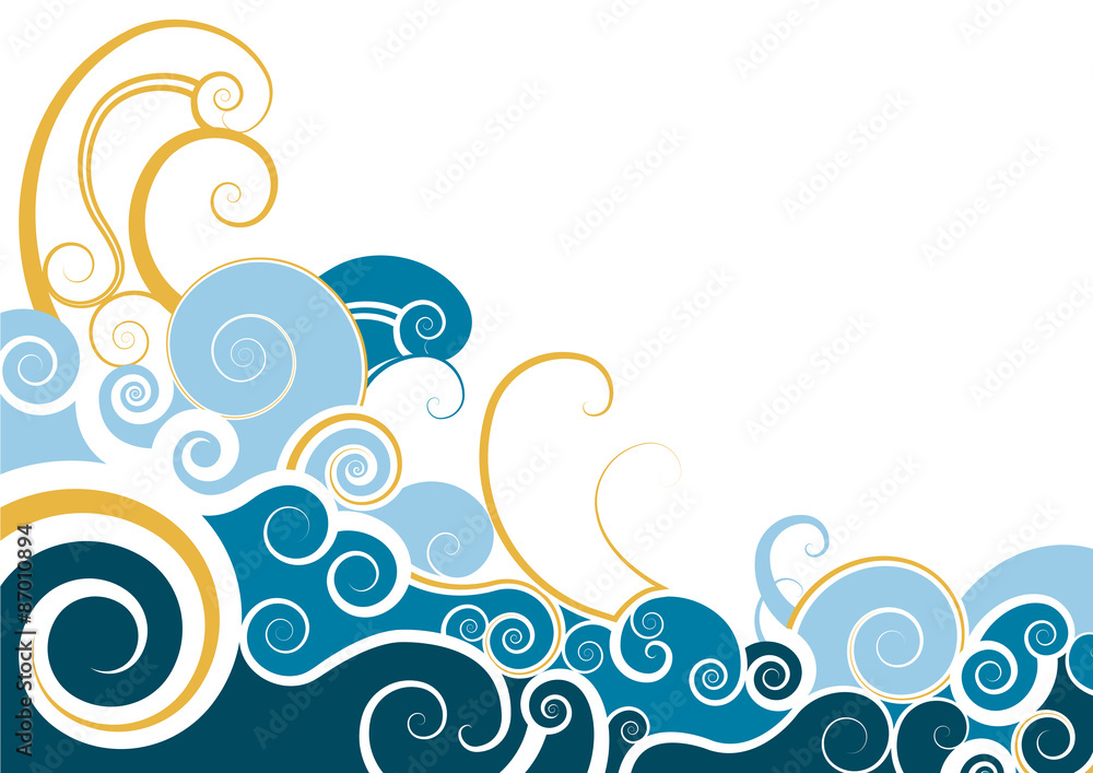 swirl decorative background design swirl decorative background design
