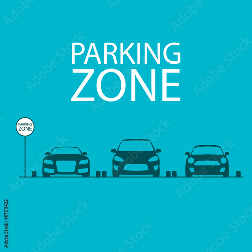 Parking design  vector illustration.