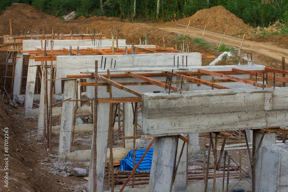 Rural construction of concrete bridges Rural construction of concrete bridges