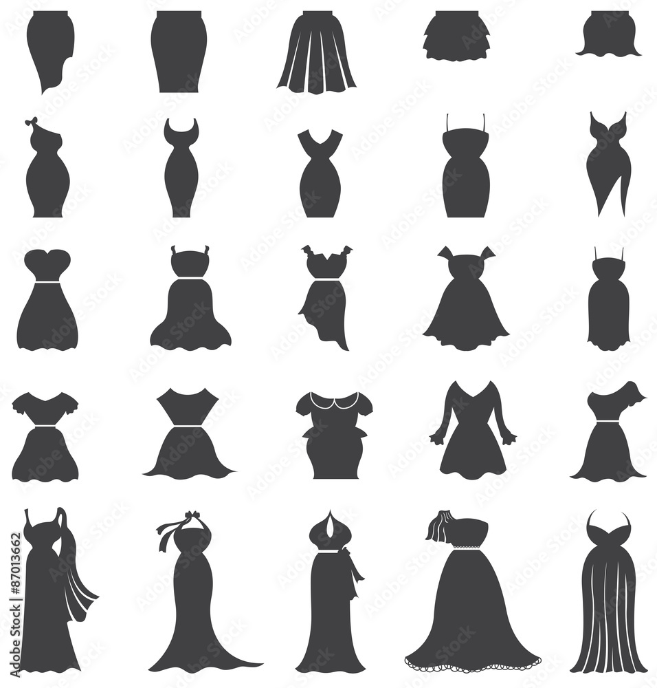 types of fashion silhouettes