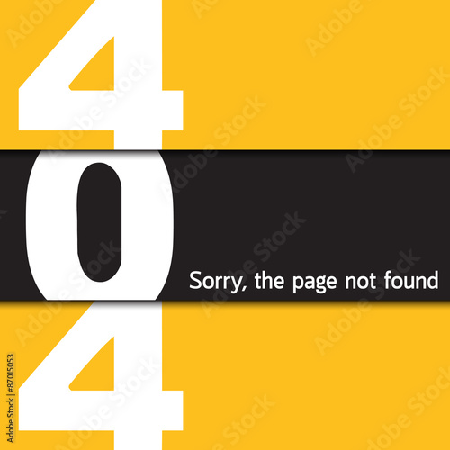404 Sorry, the page not found