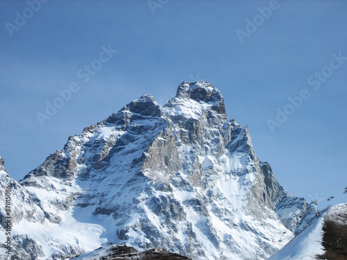 Cervinia montagna sci