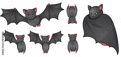 Fledermäuse Schwarm Set Vampire 