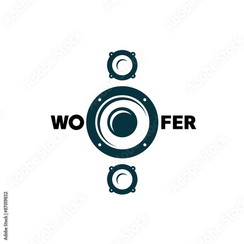 Subwoofer symbol