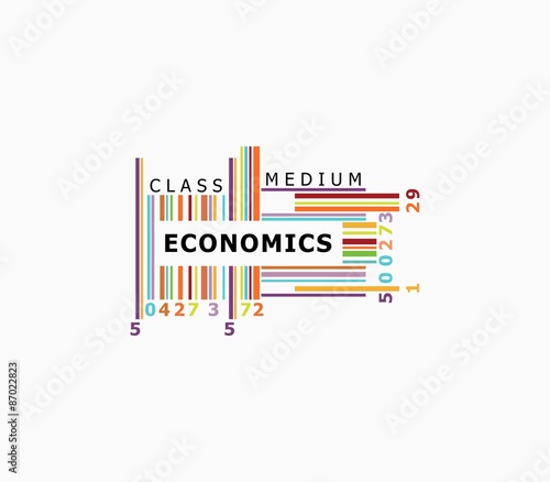 barcode colored economy class