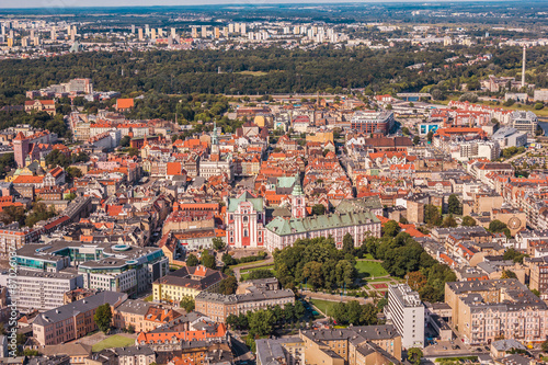 Poznań, Starówka z lotu ptaka