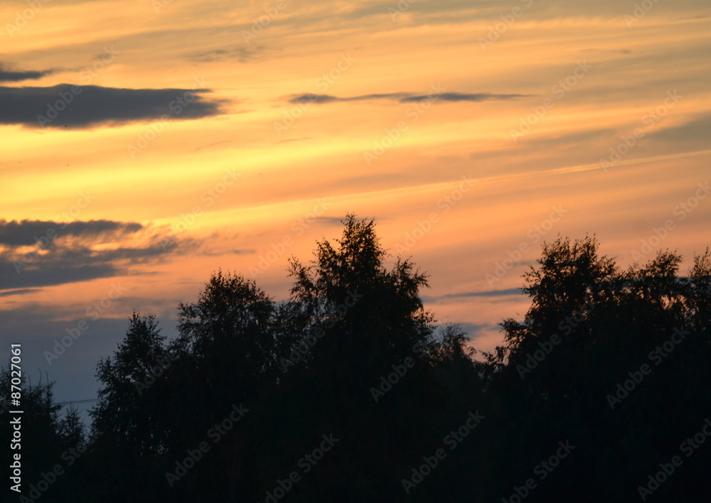 Fototapeta premium Zachód słońca
