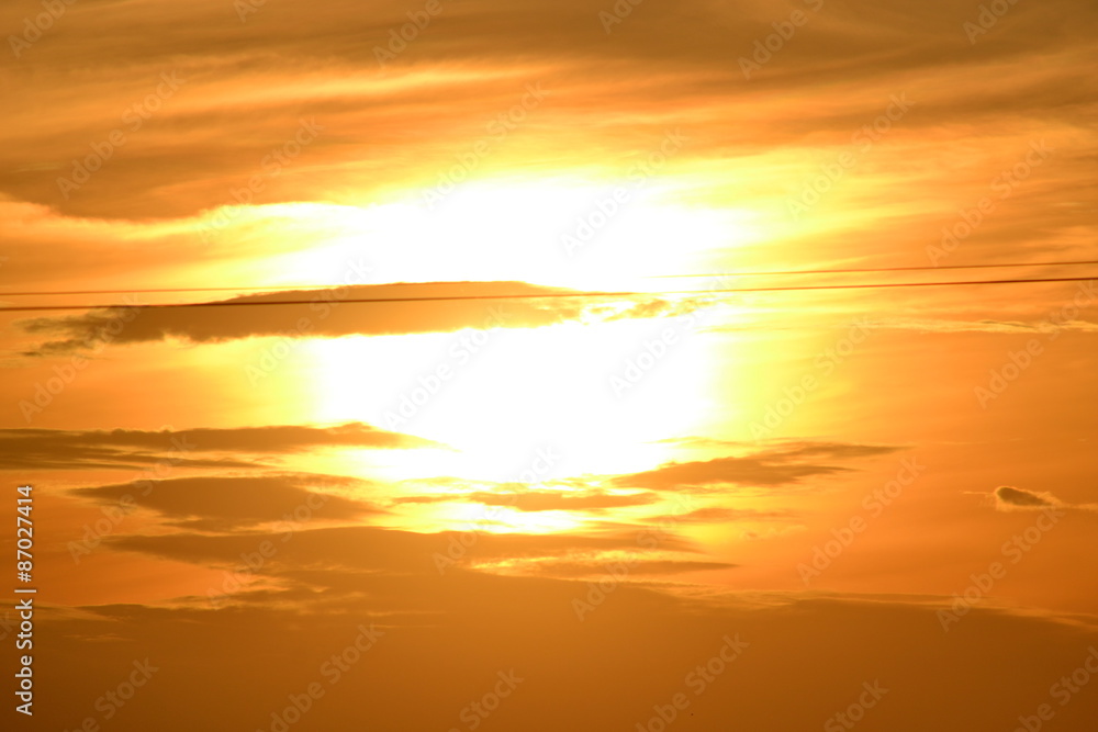 Fototapeta premium Zachód słońca
