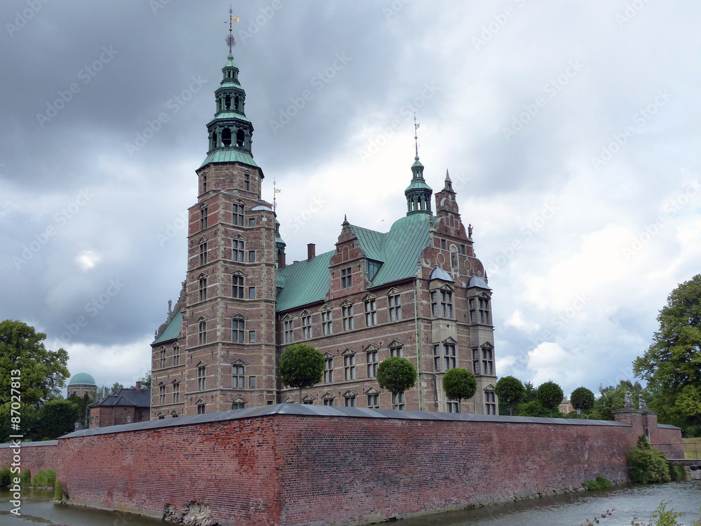 Rosenborg Castle , Copenhagen, Denmark