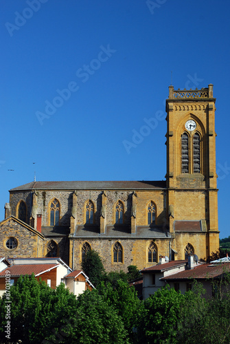 Saint Jean Baptiste church in L'Arbresle